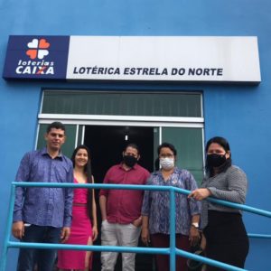 A Prefeita Enfermeira Nezita participou na última sexta 10/12 da inauguração da agência lotérica Estrela do Norte no em Monte Santo do Tocantins, de propriedade do Comerciante Duran Santos Gomes, a Agência irá a partir de agora facilitar a vida da comunidade local, proporcionando maior agilidade no atendimento para quitações de contas, saques, e outras atividades que antes eram encaminhadas para Paraíso ou Divinópolis.