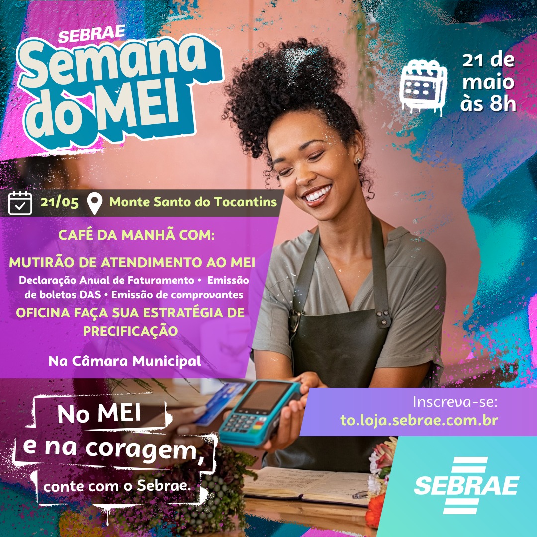 SEMANA DO MEI 2025 EM MONTE SANTO!